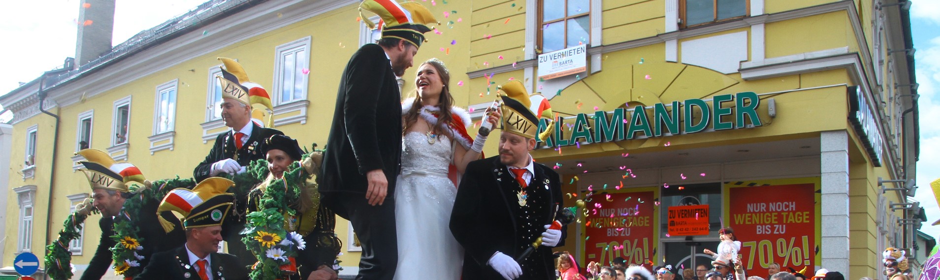 Prinzenpaar Fasching, Prinzenpaar Karneval, Rede Prinzenpaar